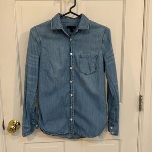 J. Crew Denim Button Down Shirt